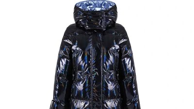 鏡面幻彩羽絨服面料空降來襲，今年冬天美翻天！